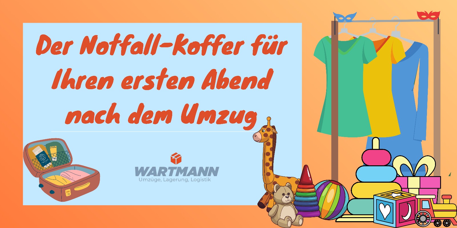 Der Notfall-Koffer: Stressfrei und gut organisiert in Ihr neues Zuhause