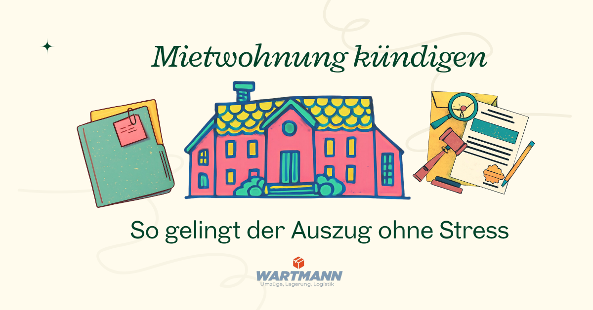 Mietwohnung kündigen: Mietwohnung kündigen richtig planen und stressfrei ausziehen