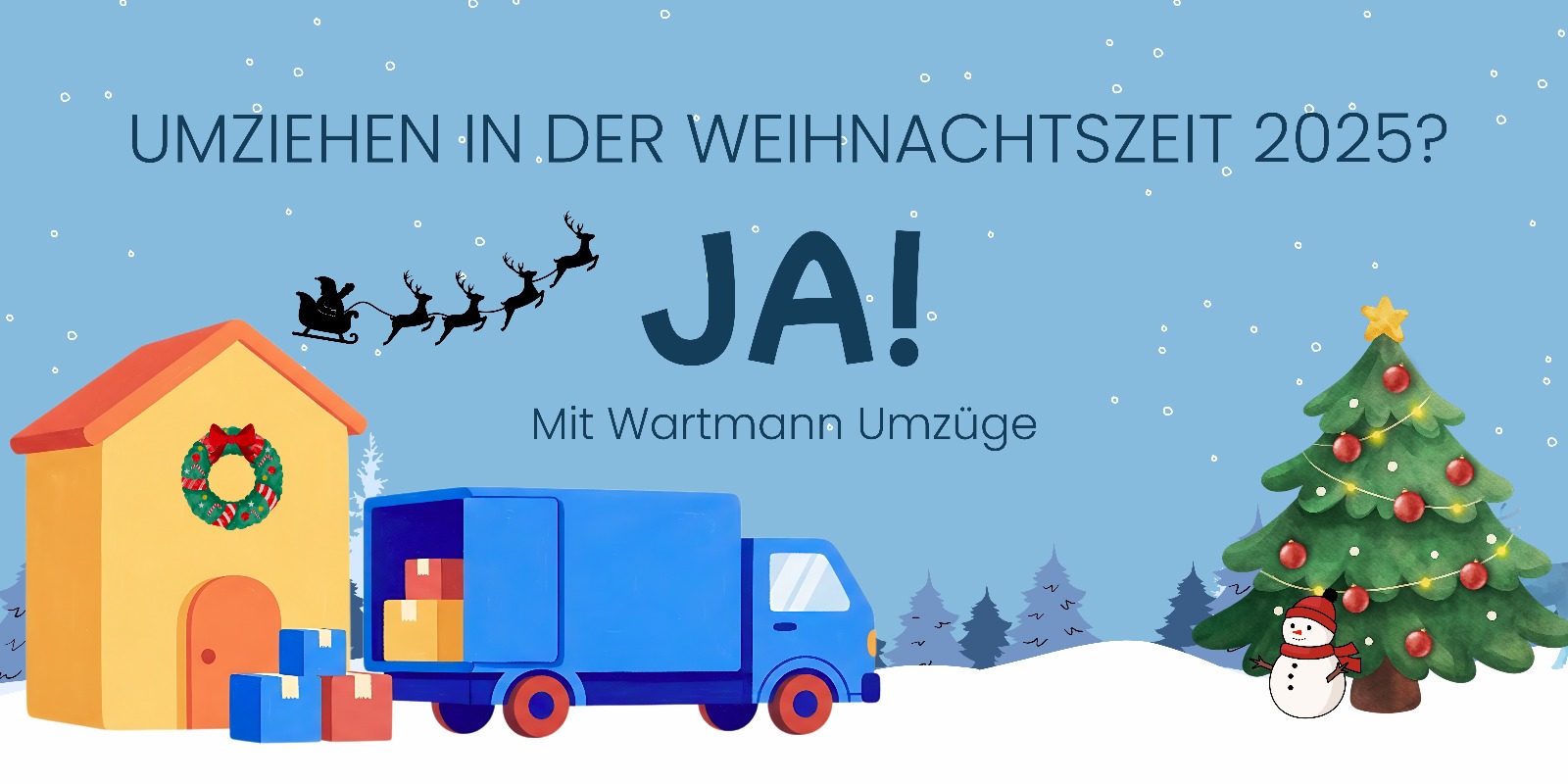 Umziehen in der Weihnachtszeit 2025: Wie Umziehen in der Weihnachtszeit 2025 stressfrei gelingt