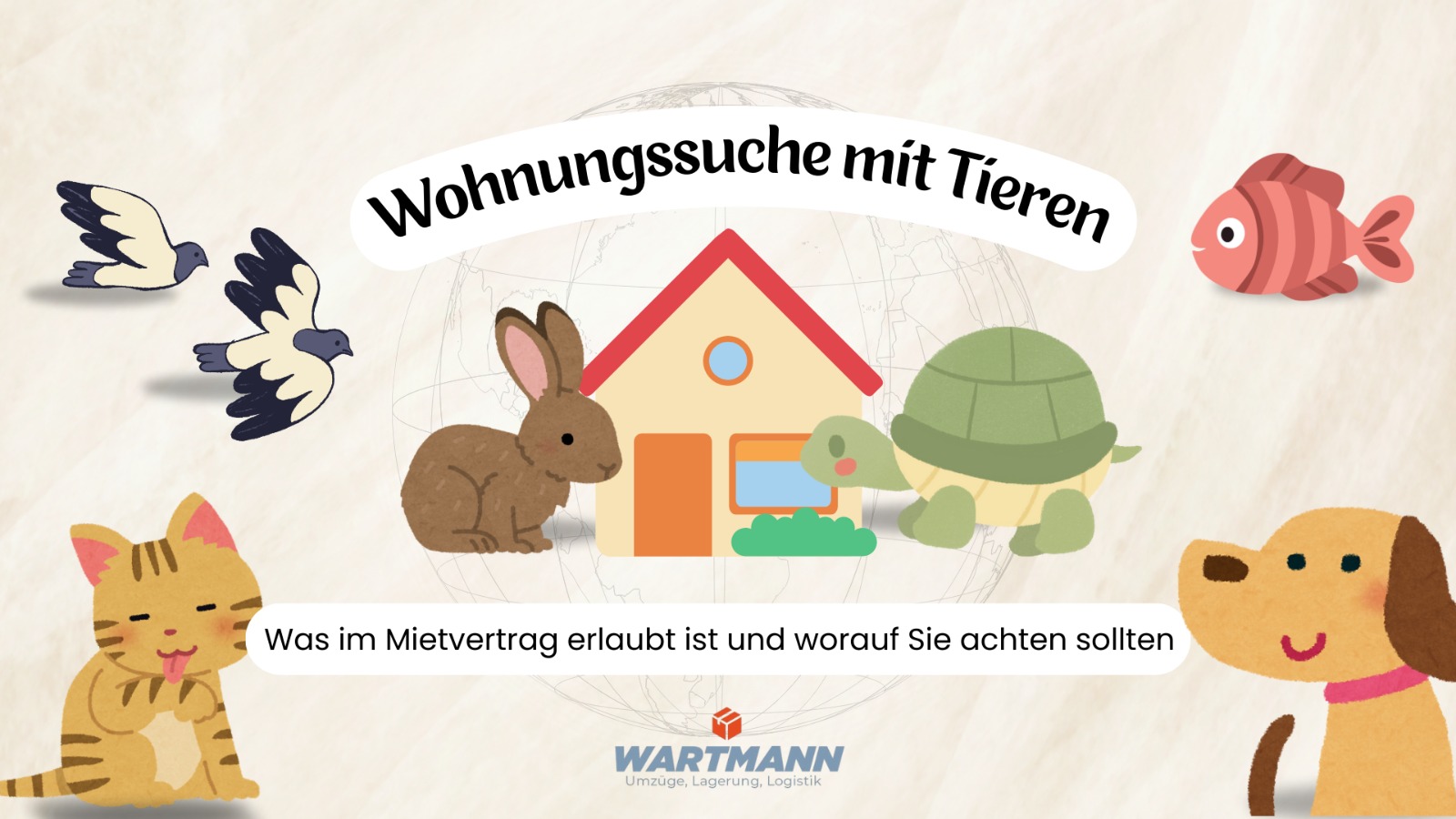 Wohnungssuche mit Tieren: Wohnungssuche mit Tieren rechtssicher und erfolgreich gestalten